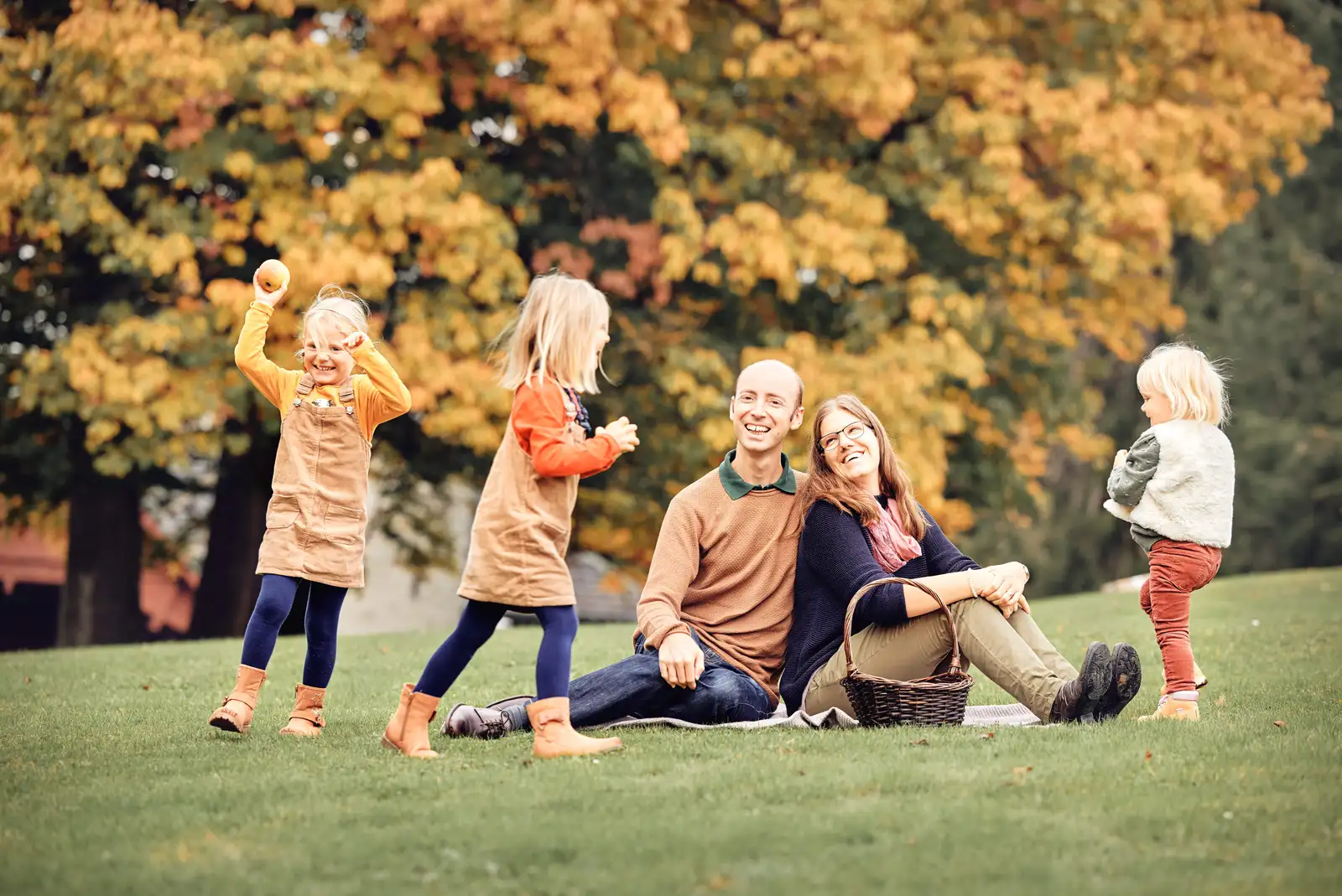 Herbst Familienfotoshooting