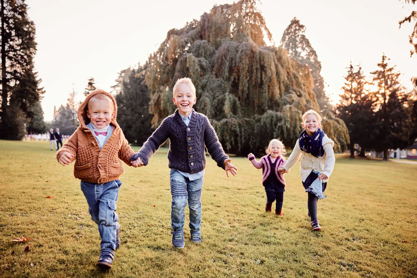 Outdoor Familien Fotoshooting - Familienfotograf Zentralschweiz