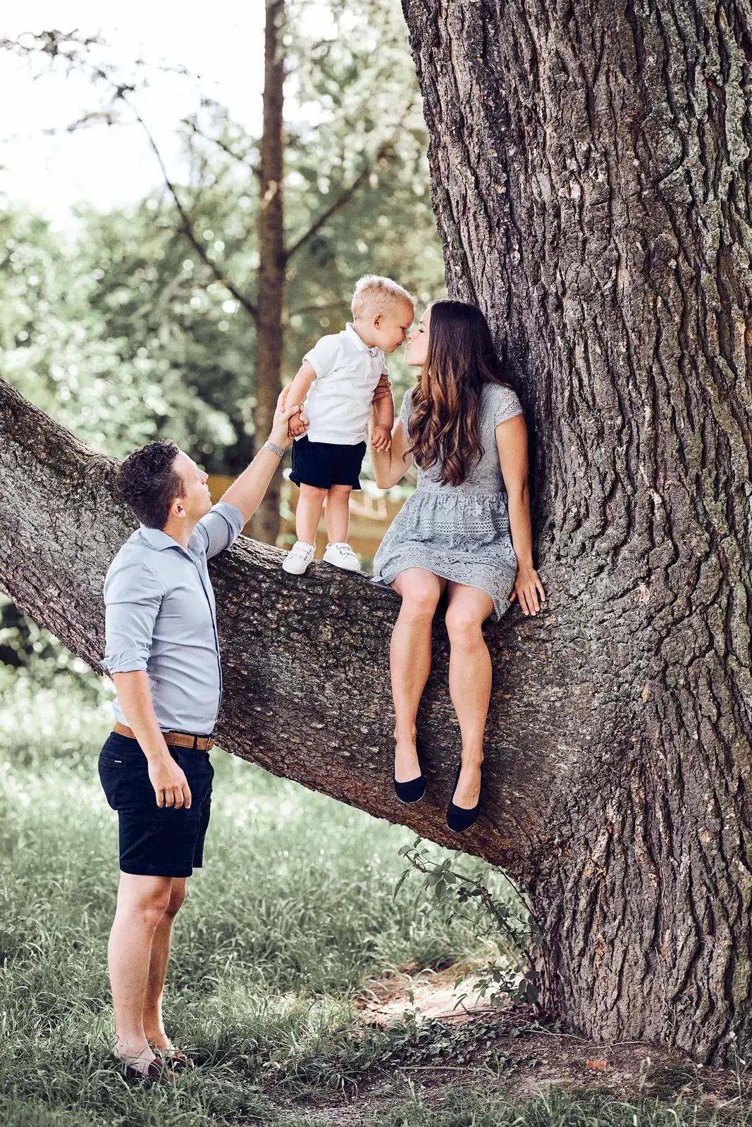 Outdoor Familien Fotoshooting - Familienfotograf Daniel Dyntar Luzern
